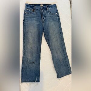 GAP cropped Straight leg Jeans
